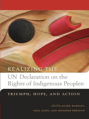 cover image of Realizing the United Nations Declaration on the Rights of Indigenous Peoples